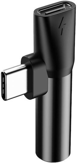 Baseus L41 Convertor USB-C masculin în 3.5mm feminin 1buc