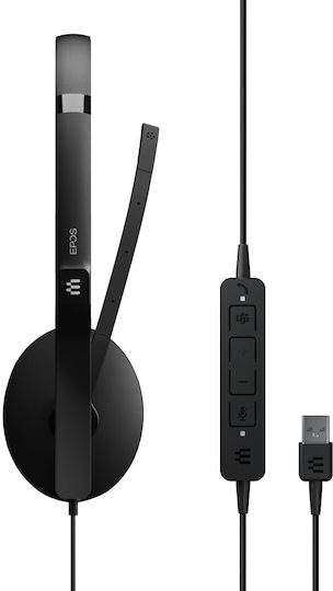 Epos Adapt 160T II On Ear Multimedia Ακουστικά με μικροφωνο και σύνδεση USB-A