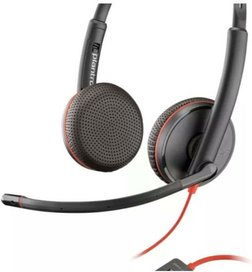 Poly 3225 Vending Machine On Ear Multimedia Ακουστικά με μικροφωνο και σύνδεση USB-C
