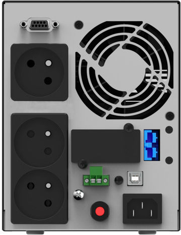 Powerwalker VFI 1000 AT FR UPS On-Line 1000VA 900W με 3 Schuko Πρίζες