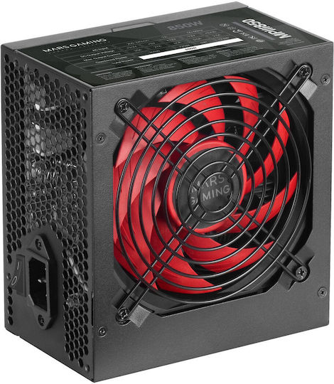 Mars Gaming MPIII850 850W Черен Компютърно захранване Пълен кабел