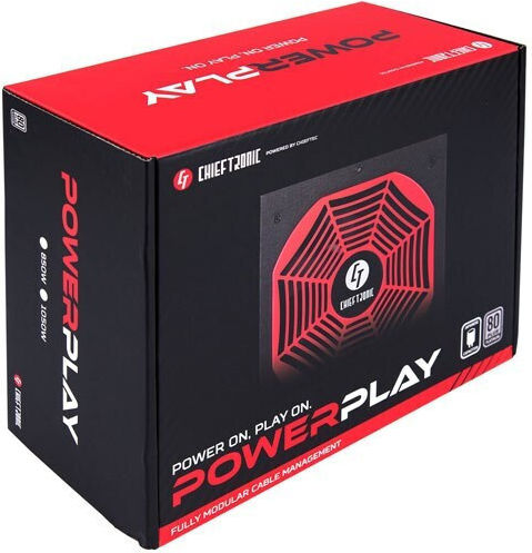 Chieftec PowerPlay 1200W Schwarz Computer-Netzteil Vollständig modular 80 Plus Platin