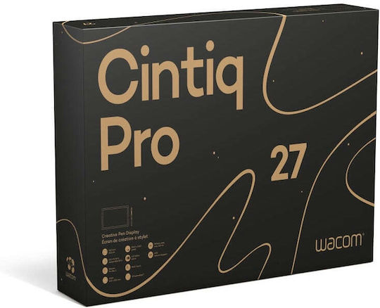 Wacom Cintiq Pro 27 Γραφίδα Σχεδίασης με Όθονη 4K 26.9"