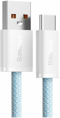 Baseus Dynamic Series USB 2.0 Cable USB-C male - USB-C / USB-A 100W Blue 1m (CALD000603)