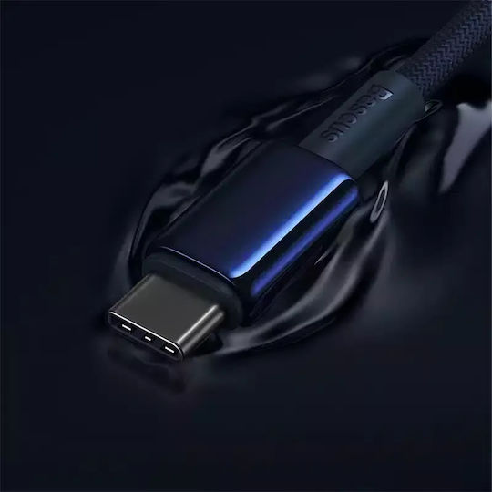 Baseus Tungsten USB 2.0 Kabel USB-C männlich - USB-C 100W Power Delivery (PD) Gold 2m P10319800321-04