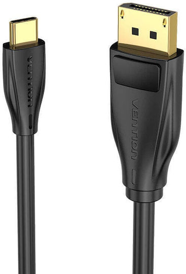 Vention USB 3.2 Video Kabel USB-C männlich - USB-C / DisplayPort Schwarz 2m CGYBH