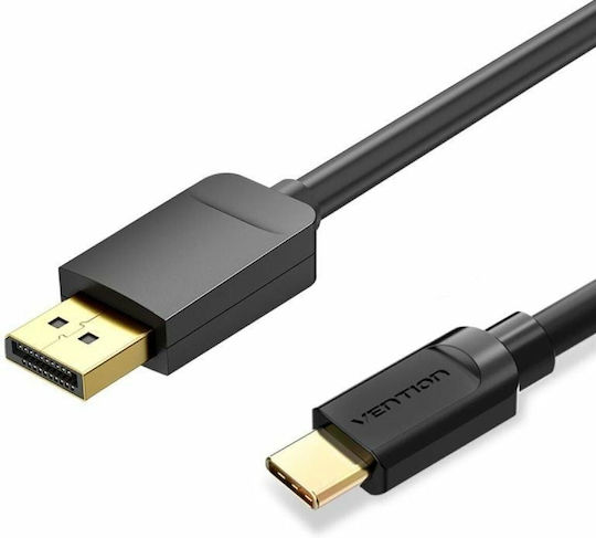 Vention USB 3.2 Video Kabel USB-C männlich - USB-C / DisplayPort Schwarz 2m CGYBH