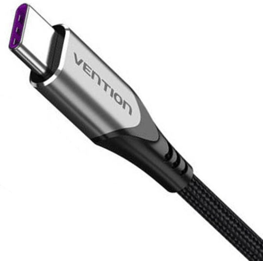 Vention USB 2.0 Cable USB-C Male - USB-C 100W PD Black 1m TAEHF