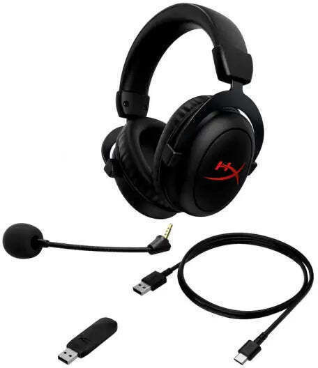 HyperX Cloud II Core Ασύρματο Over Ear Gaming Headset με σύνδεση USB
