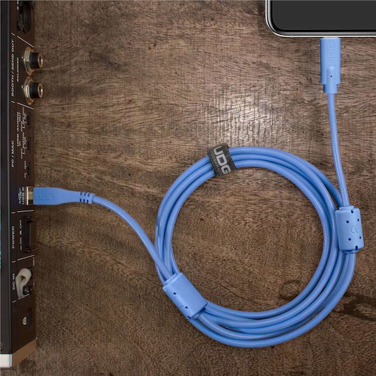 UDG Ultimate USB 2.0 Cable USB-C male - USB-B Μπλε 1.5m U96001LB