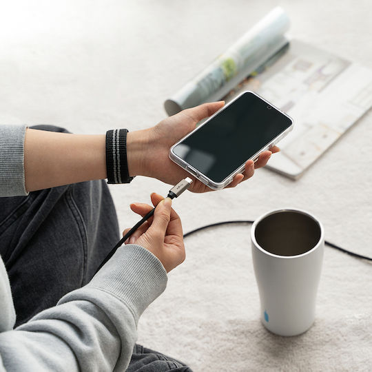 Ringke Regular USB 2.0 Cablu USB-C bărbătesc - USB-A 60W Negru 0.5m