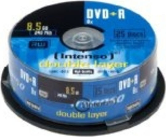 Intenso Εγγράψιμα BD-R 4x 25GB Cake Box 5τμχ