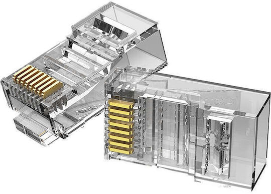 Vention Βύσμα RJ-45 50τμχ Διάφανο IDBR0-50