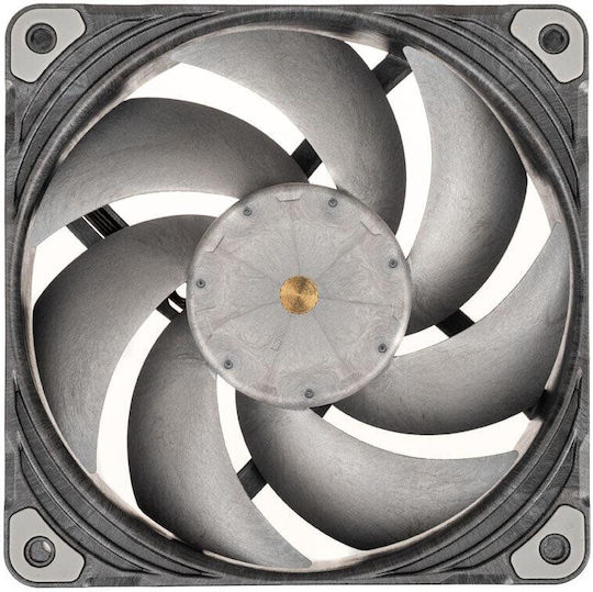 Phanteks F120T30 Gehäuselüfter (2000rpm / 67cfm) Ohne LEDs Beleuchtung und Verbindung 4-Pin PWM 3 Stück