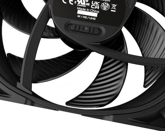 Be Quiet Silent Wings 4 Pro Case Fan 140mm 2400rpm 97.41cfm Without LED Lighting and 4-Pin PWM Connection