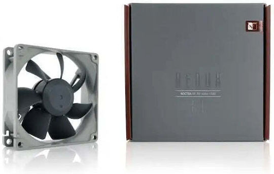Noctua NF-R8 Redux-1800 Case Fan (1800rpm / 31.37cfm) Without LED Lighting and 3-Pin Connection Gray