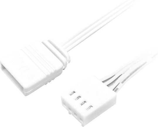 Sharkoon Shark Blades Case Fan 120mm 1400rpm With RGB Lighting And 4-Pin PWM Connection White