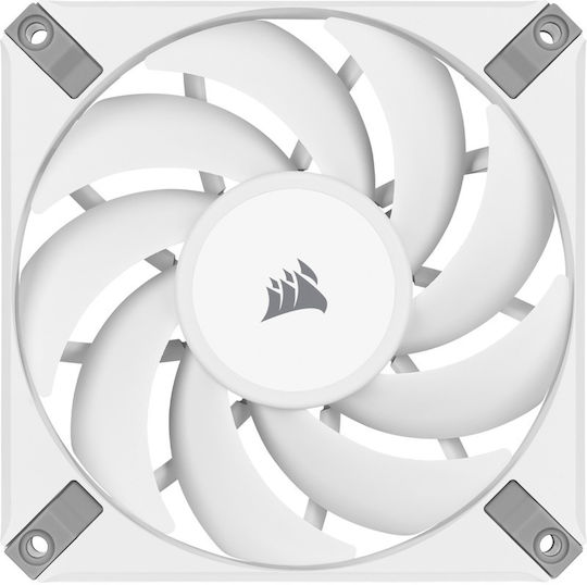 Corsair AF120 Elite High-Performance Case Fan 1850rpm 59.1cfm Without LED Lighting And 4-Pin PWM Connection White