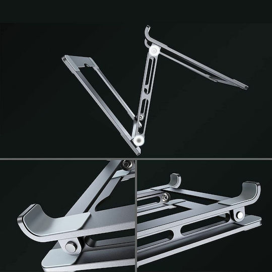 Tech-Protect Prodesk Stand für Laptop bis zu 17.3" Silber