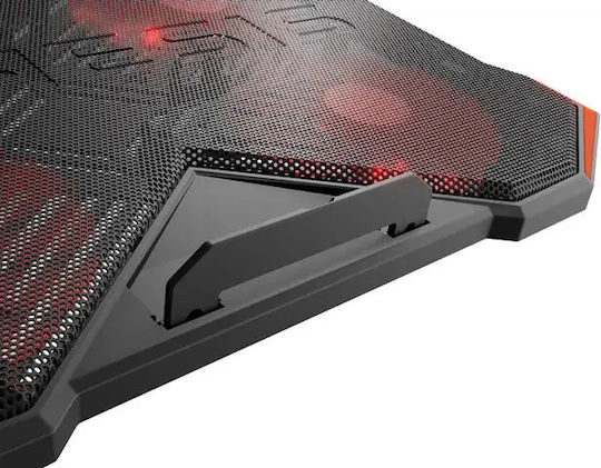 Genesis Oxid Cooling Pad για Laptop έως 17.3" με 4 Ανεμιστήρες