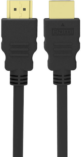 Powertech Kabel HDMI-Stecker - HDMI-Stecker 2m Schwarz