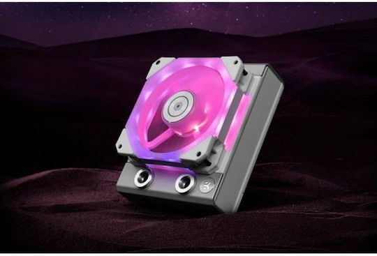 Ekwb Impulse 120 Gehäuselüfter (1800rpm / 57,5cfm) mit RGB-Beleuchtung und Verbindung 3-polig / 4-Pin PWM Weiß
