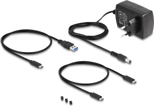 DeLock Dockingstation für 2 Festplatten SATA 2.5" / M.2 (2230)" / M.2 (2242)" / M.2 (2260)" / M.2 (2280)" mit USB-C / Thunderbolt Verbindung (64252)