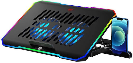 Havit Pad De Răcire Pentru Laptop Până La 16" Cu 2 Ventilatoare F2069