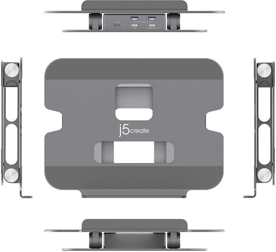 J5 Create Laptop-Ständer Für Laptop Bis 16 Mehrfarbig JTS327-N