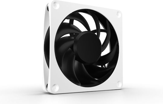 Alphacool Apex Stealth Case Fan 120mm (2000rpm / 76.81cfm) Χωρίς Led Φωτισμό και Σύνδεση 4-Pin PWM Λευκό