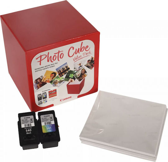 Canon PG-540/CL-541 Γνήσιο Πακέτο Μελανιών Εκτυπωτή InkJet Μαύρο / Κυανό / Ματζέντα / Κίτρινο / Photo Κυανό / Κόκκινο (5225B012)
