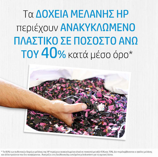 HP 776 Γνήσιο Μελάνι Εκτυπωτή InkJet Γκρι (1XB05A)