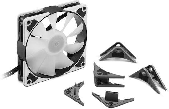 Sharkoon SilentStorm Case Fan 140mm (1400rpm) με RGB Φωτισμό και Σύνδεση 4-Pin PWM