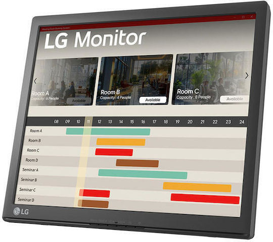 LG 17BR30T-B Touch Φορητό Monitor 17" 1280x1024 με Χρόνο Απόκρισης 5ms GTG