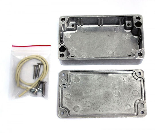 Gainta Metallisch Gehäuse für Mikroelektronik 115x65x30mm Silber (G106)