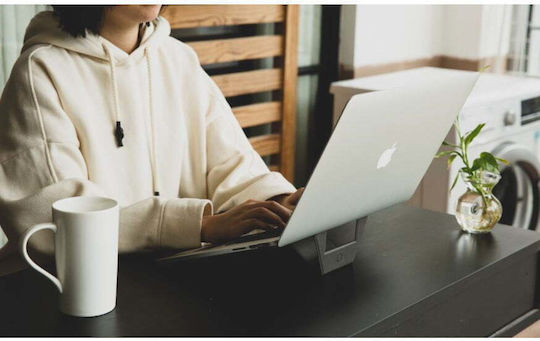 Allocacoc Fold Stand for Laptop up to 13" Dark Grey