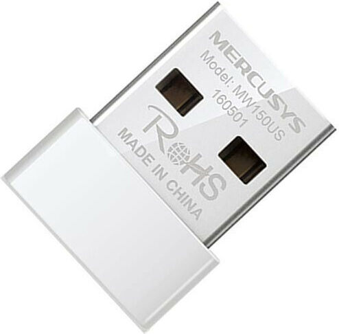 Mercusys N150 Αντάπτορας Δικτύου USB με Ασύρματη Σύνδεση Wi-Fi 150Mbps (Πρότυπο v1)