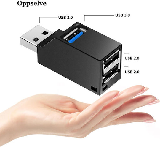 USB Хъб 3 Порта USB 3.0 с Връзка USB-A