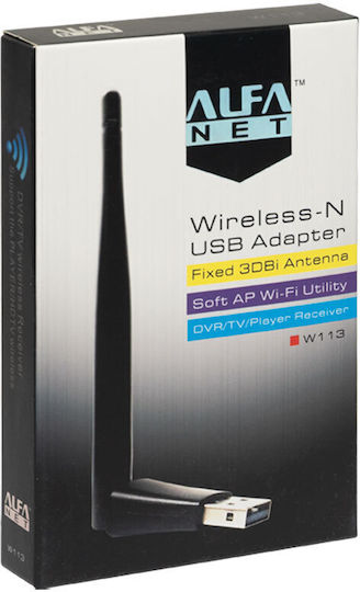 19028 Adaptor Rețea USB cu Conexiune Wireless Wi-Fi 150Mbps