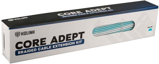 Kolink Core Adept Braided Cable Extension Kit Peripheral - Peripheral Cable Multicolour (COREADEPT-EK-WPB)