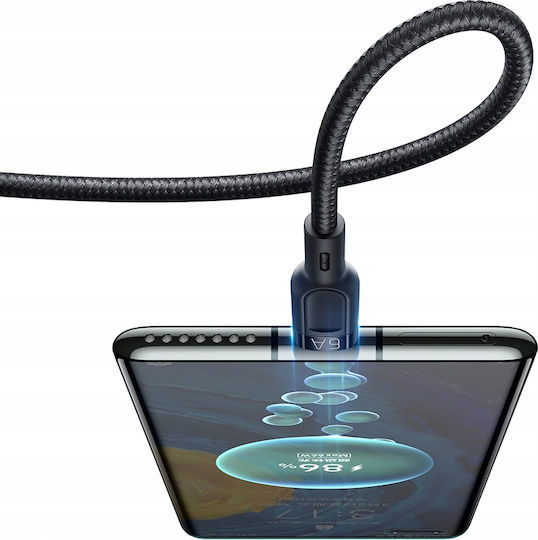 Mcdodo Braided USB to Type-C / Lightning / micro USB Cable Μαύρο 1.2m (CA-0930)