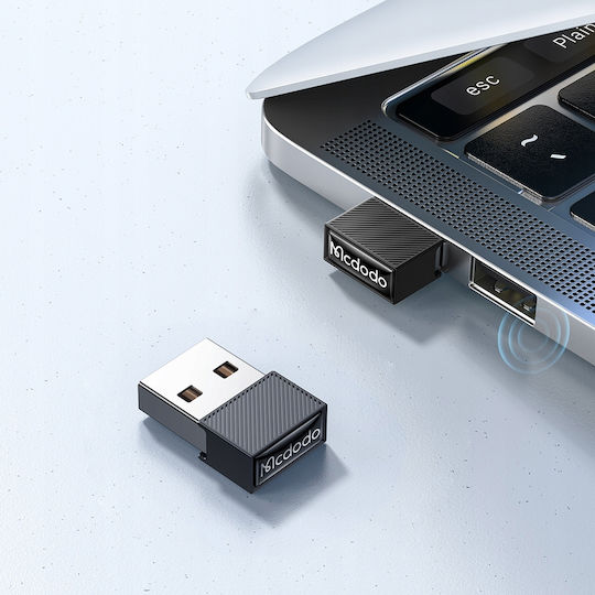 Mcdodo v5.1 USB Bluetooth 5.1 Адаптер с Обхват 20м Черен (OT-1580)