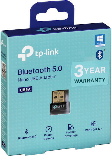 TP-LINK Ub5a v2 USB Bluetooth 5.0 Adaptor cu Raza de Acțiune 10m