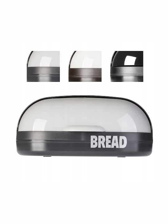 Kadax Plastic Bread Box Gray