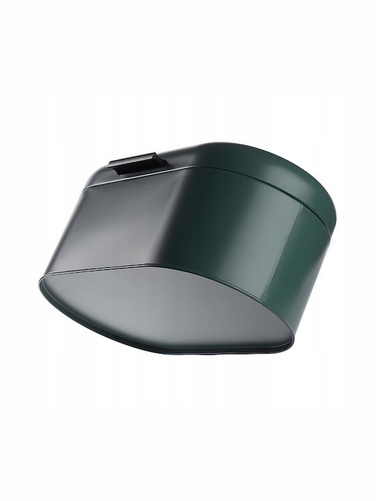 Kadax Inox Bread Box with Lid Green