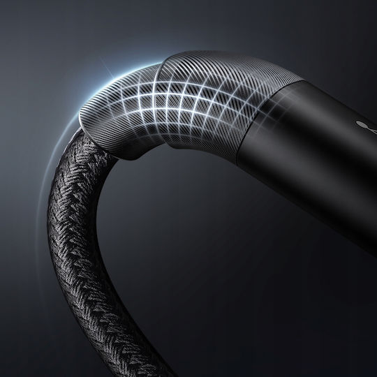 Mcdodo LED USB to Type-C / Lightning / micro USB Cable 3.5A Μαύρο 1.2m (CA-5790)