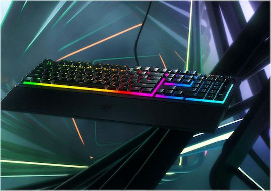Razer Ornata V3 Gaming Mechanical Keyboard with Membrane Switches and RGB Lighting English US