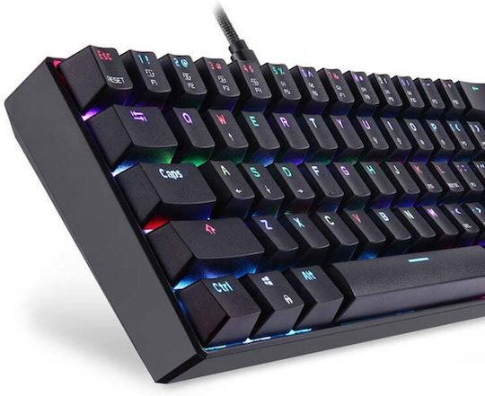 Motospeed CK61 Gaming Mechanische Tastatur 60% mit Outemu Blau Schaltern und RGB-Beleuchtung (Englisch US)