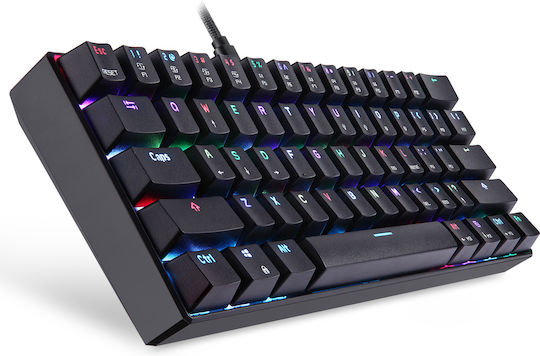 Motospeed CK61 Gaming Mechanische Tastatur 60% mit Outemu Blau Schaltern und RGB-Beleuchtung (Englisch US)