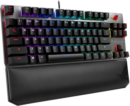Asus ROG Strix Scope NX Gaming Mechanische Tastatur Tenkeyless mit ROG NX Rot Schaltern und RGB-Beleuchtung (Englisch US)
